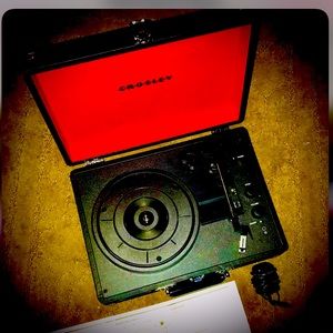 Crosley Cruiser Deluxe Turntable RECORD PLAYER